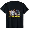 imageStar Wars Yoda Jedi Classic Character Matching 2Sided TShirtBlack