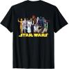 imageStar Wars Yoda Jedi Classic Character Matching 2Sided TShirtBlack
