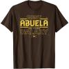 imageStar Wars Best Abuela in the Galaxy Birthday Da de la Madre TShirtBrown