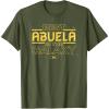imageStar Wars Best Abuela in the Galaxy Birthday Da de la Madre TShirtOlive Green