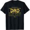 imageStar Wars Best Dad in the Galaxy Birthday Fathers Day TShirtBlack