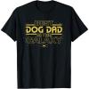 imageStar Wars Best Dog Dad in the Galaxy Birthday Fathers Day TShirtBlack