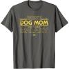 imageStar Wars Best Dog Mom in the Galaxy Birthday Mothers Day TShirtAsphalt Grey