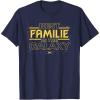 imageStar Wars Best Familie in the Galaxy Family Trip German TShirtNavy Blue