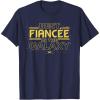 imageStar Wars Best Fiance in the Galaxy Birthday Engagement TShirtNavy Blue