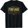 imageStar Wars Best Freund in the Galaxy Friend Birthday German TShirtBlack