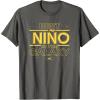 imageStar Wars Best Nio in the Galaxy Family Trip Boy Spanish TShirtAsphalt Grey