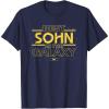imageStar Wars Best Sohn in the Galaxy Family Trip German TShirtNavy Blue