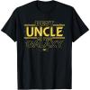 imageStar Wars Best Uncle in the Galaxy Birthday Fathers Day TShirtBlack