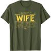 imageStar Wars Best Wife in the Galaxy Birthday Anniversary TShirtOlive Green