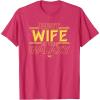 imageStar Wars Best Wife in the Galaxy Birthday Anniversary TShirtRed Heather