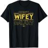 imageStar Wars Best Wifey in the Galaxy Birthday Anniversary TShirtBlack