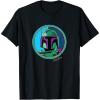 imageStar Wars Boba Fett Classic Character Matching 2Sided TShirtBlack