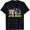 imageStar Wars Original Trilogy Character Group Matching TShirtBlack