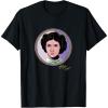 imageStar Wars Princess Leia Classic Character Matching 2Sided TShirtBlack
