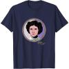 imageStar Wars Princess Leia Classic Character Matching 2Sided TShirtNavy Blue