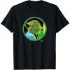 imageStar Wars Yoda Jedi Classic Character Matching 2Sided TShirtBlack