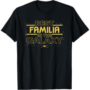 imageStar Wars Best Familia in the Galaxy Family Trip Spanish TShirtBlack
