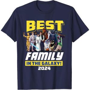 imageStar Wars Best Family in the Galaxy Group Trip Vacation 2024 TShirtNavy Blue