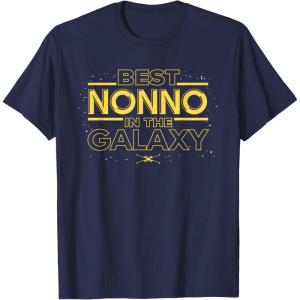 imageStar Wars Best Nonno in the Galaxy La Festa del Pap TShirtNavy Blue
