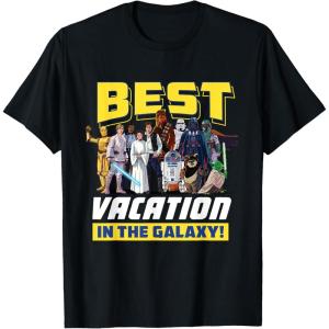 imageStar Wars Best Vacation in the Galaxy Family Group Trip TShirtBlack