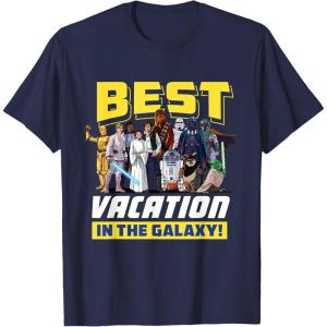 imageStar Wars Best Vacation in the Galaxy Family Group Trip TShirtNavy Blue