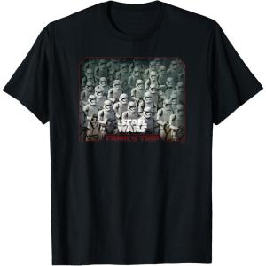 imageStar Wars Family Trip First Order Stormtroopers Vacation TShirtBlack