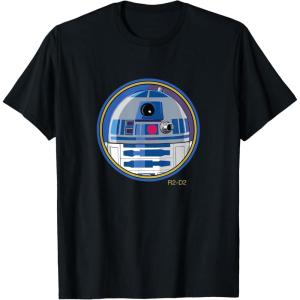 imageStar Wars R2D2 Droid Classic Character Matching 2Sided TShirtBlack