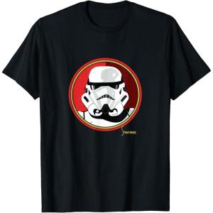 imageStar Wars Stormtrooper Classic Character Matching 2Sided TShirtBlack