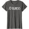 imageIndustrial Light ampamp Magic ILM 50th Anniversary Logo TShirtAsphalt Grey