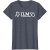 imageIndustrial Light ampamp Magic ILM 50th Anniversary Logo TShirtHeather Blue