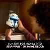 imageLEGO Star Wars Captain Rex Helmet Building Set The Clone Wars Collectible Model for Adults Star Wars Memorabilia 75349Multicolor