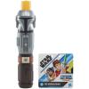 imageSTAR WARS Lightsaber Squad The Mandalorian Extendable Orange Lightsaber Roleplay Toy for Kids Ages 4 and Up