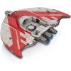 imageSTAR WARS Micro Galaxy Squadron Ahsoka Tanos T6 Jedi Shuttle  13Inch Vehicle with Rotating Wings and Three 1Inch Micro Figure Accessories