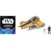 imageSTAR WARS Micro Galaxy Squadron Anakin Skywalkers Jedi Interceptor Mystery Bundle  3Inch Light Armor Class and Scout Class Vehicles with AccessoriesJedi Interceptor Armada Edition