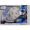 imageSTAR WARS Micro Galaxy Squadron Assault Class Millennium Falcon  7Inch Vehicle with 1Inch Han Solo Chewbacca Princess Leia and OBIWan Kenobi Micro Figures Multicolor