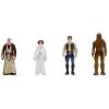 imageSTAR WARS Micro Galaxy Squadron Assault Class Millennium Falcon  7Inch Vehicle with 1Inch Han Solo Chewbacca Princess Leia and OBIWan Kenobi Micro Figures Multicolor