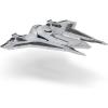 imageSTAR WARS Micro Galaxy Squadron BoKatan Kryzes Gauntlet Starfighter  5Inch Starfighter Class Vehicle with 1Inch Micro Figure Accessory