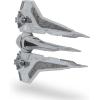 imageSTAR WARS Micro Galaxy Squadron BoKatan Kryzes Gauntlet Starfighter  5Inch Starfighter Class Vehicle with 1Inch Micro Figure Accessory