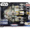 imageSTAR WARS Micro Galaxy Squadron Ghost Secret Mission  15Inch Vehicle with Three Additional Vehicles Plus Ten Micro Figures Accessories
