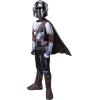 imageSTAR WARS The Mandalorian Official Youth Halloween Costume  Padded Jumpsuit with Gloves Detachable Cape Plastic MaskExtra Small