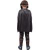 imageSTAR WARS The Mandalorian Official Youth Halloween Costume  Padded Jumpsuit with Gloves Detachable Cape Plastic MaskExtra Small