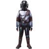 imageSTAR WARS The Mandalorian Official Youth Halloween Costume  Padded Jumpsuit with Gloves Detachable Cape Plastic MaskExtra Small
