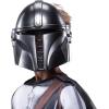imageSTAR WARS The Mandalorian Official Youth Halloween Costume  Padded Jumpsuit with Gloves Detachable Cape Plastic MaskMedium
