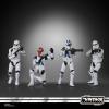 imageSTAR WARS The Vintage Collection Phase II Clone Trooper Ahsoka 375 Inch Collectible Action Figure 4Pack
