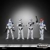 imageSTAR WARS The Vintage Collection Phase II Clone Trooper Ahsoka 375 Inch Collectible Action Figure 4Pack