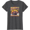 imageStar Wars  Boba Fett Band Tee TShirtDark Heather Grey