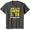 imageStar Wars  Come To The Dark Side We Have Cake TShirtAsphalt Grey