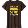 imageStar Wars  Come To The Dark Side We Have Cake TShirtBrown