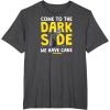 imageStar Wars  Come To The Dark Side We Have Cake TShirtDark Heather Grey